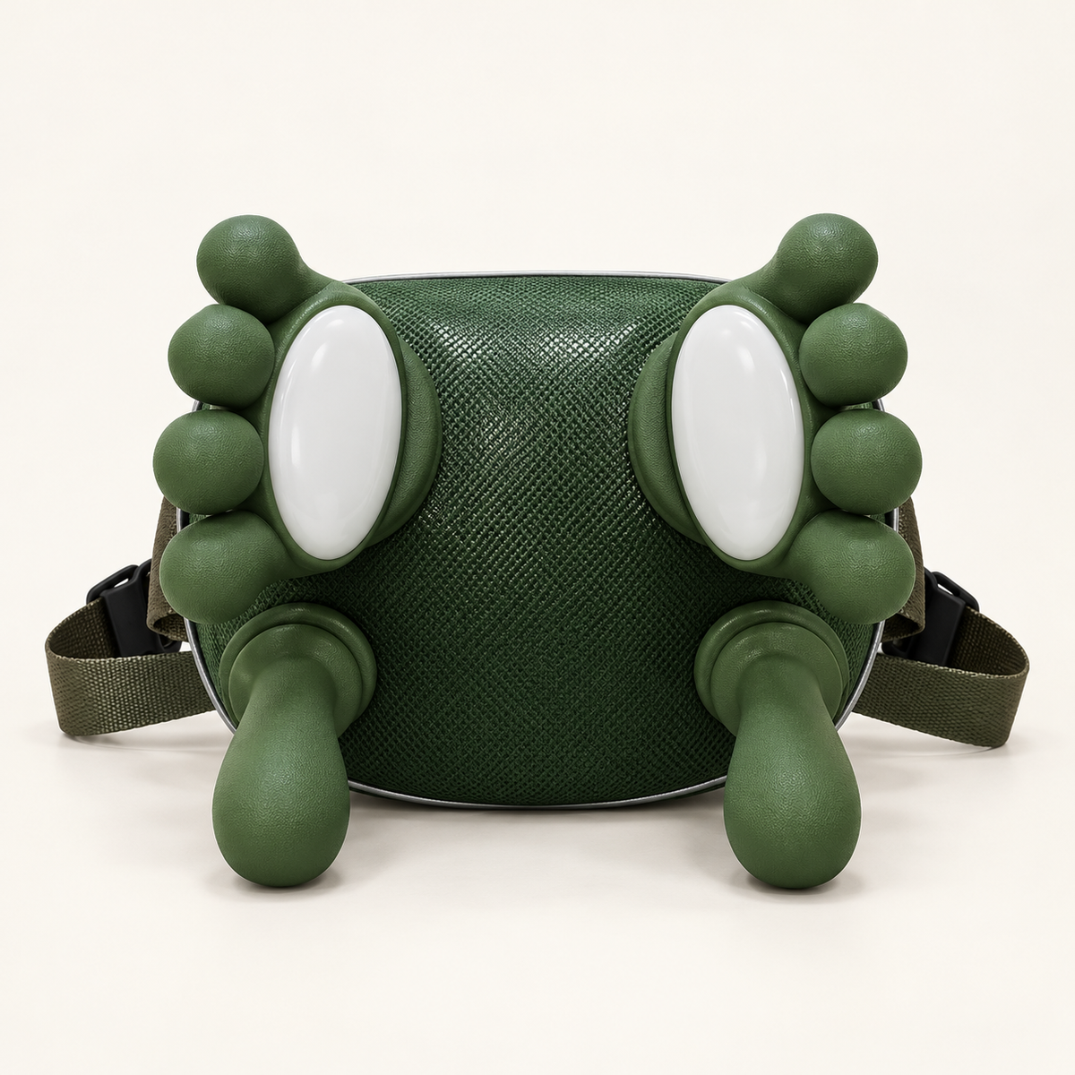 Edited illustrative view of the massager contact elements